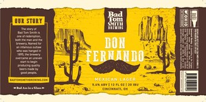 Bad Tom Smith Brewing Don Fernando