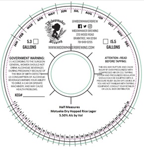 Half Measures Motueka Dry Hopped Rice Lager