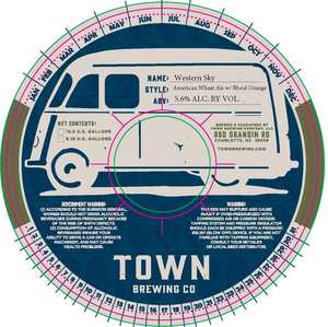 Town Brewing Co Western Sky February 2023