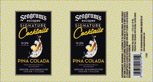 Seagram's Escapes Signature Cocktails Pina Colada February 2023