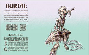 Burial Beer Co. The Feasibility Of Evolution For The Desecrated And The Damned