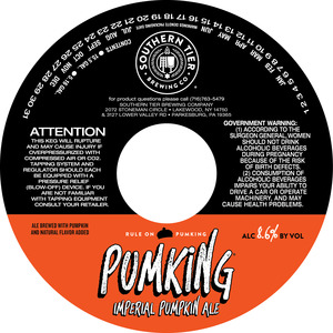 Southern Tier Brewing Company Pumking