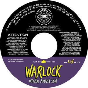 Southern Tier Brewing Company Warlock