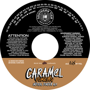 Southern Tier Brewing Company Caramel Pumking