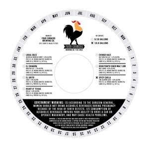Four Corners Brewing Co. Spicy Chela February 2023
