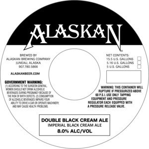 Alaskan Double Black Cream Ale