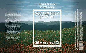 New Belgium You Can Only Look At So Many Trees