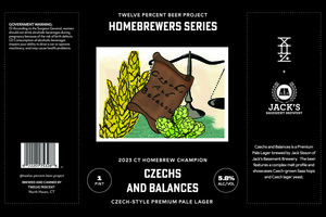 Twelve Percent Beer Project Czechs And Balances