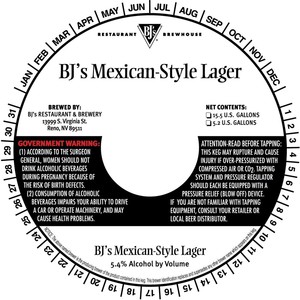 Bj's Mexican-style Lager