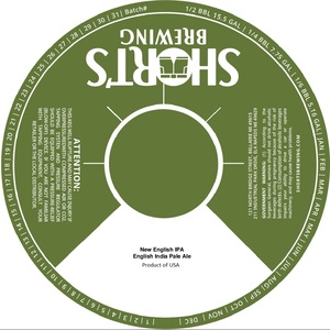 Short's Brewing New English IPA