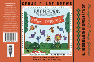 Cedar Glade Brews Native Creatures