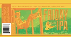 Martin House Brewing Company Friday IPA