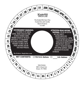 Kinderhill Brew Lab The Kinderhills Have Pies
