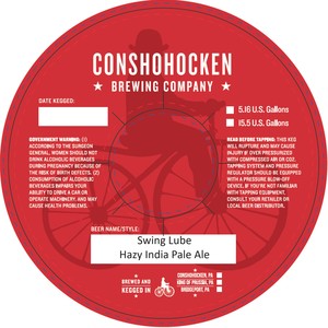 Swing Lube Hazy India Pale Ale February 2023