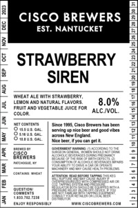 Cisco Brewers Strawberry Siren