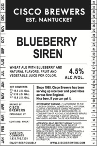 Cisco Brewers Blueberry Siren