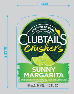 Clubtails Crushers Sunny Margarita February 2023