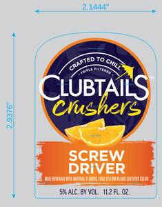 Clubtails Crushers Screwdriver February 2023