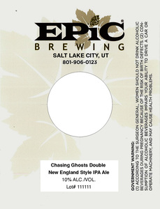 Epic Brewing Chasing Ghosts