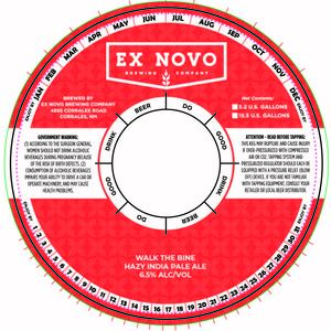 Ex Novo Brewing Company Walk The Bine