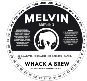 Melvin Brewing Whack A Brew February 2023