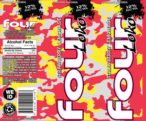 Four Loko Strawberry Lemonade