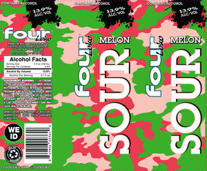 Four Loko Sour Melon February 2023