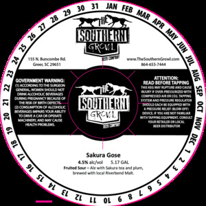 The Southern Growl Sakura Gose February 2023