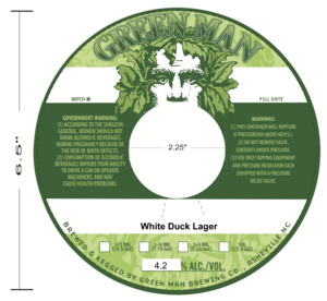 Green Man White Duck Lager