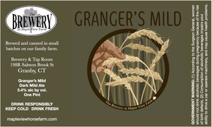 The Brewery At Maple View Farm Granger's Mild