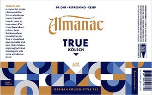 Almanac Beer Co. True Kolsch