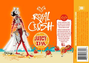 Flying Dog Brewery Royal Crush Juicy IPA February 2023