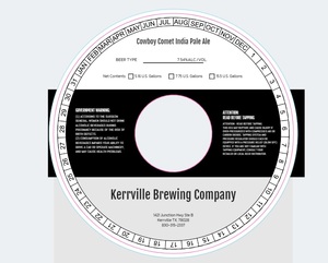 Kerrville Brewing Company Cowboy Comet India Pale Ale