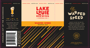 Lake Louie Brewing Warped Speed Scotch Ale February 2023