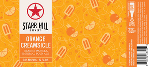 Starr Hill Brewery Orange Creamsicle February 2023