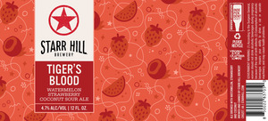 Starr Hill Brewery Tiger's Blood February 2023