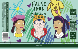 False Idol Brewing Zoes And Zeldas New England Style Double India Pale Ale