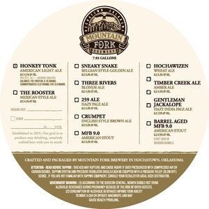 Honky Tonk American Light Ale