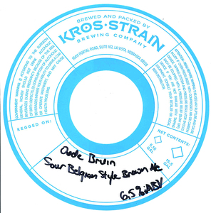 Kros Strain Brewing Oude Bruin February 2023