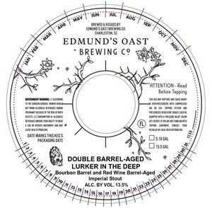 Edmund's Oast Brewing Co. Double Barrel-aged Lurker In The Deep