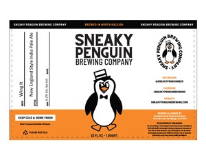 Sneaky Penguin Brewing Company Wing It February 2023