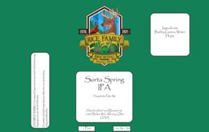 Rice Family Brewing Sorta Spring Hazy India Pale Ale