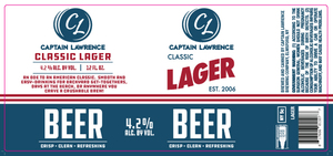 Captain Lawrence Brewing Company Classic Lager