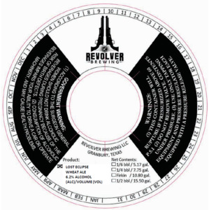 Revolver Brewing Lost Eclipse