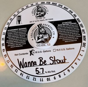 Arkansas Brewing Co. Wanna Be Stout