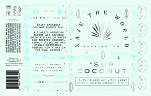 Save The World Brewing Co. 'sup Coconut