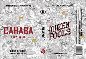 Cahaba Brewing Co. Queen Of Fools Imperial India Pale Ale February 2023