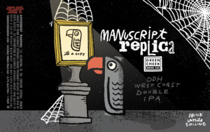 Green Cheek Beer Co Manuscript Replica