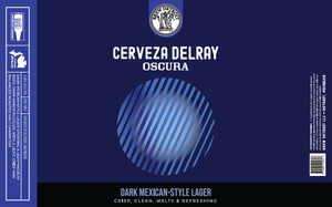 Brew Detroit Cerveza Delray Oscura