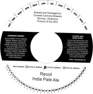Crossed Cannons Brewery Recoil